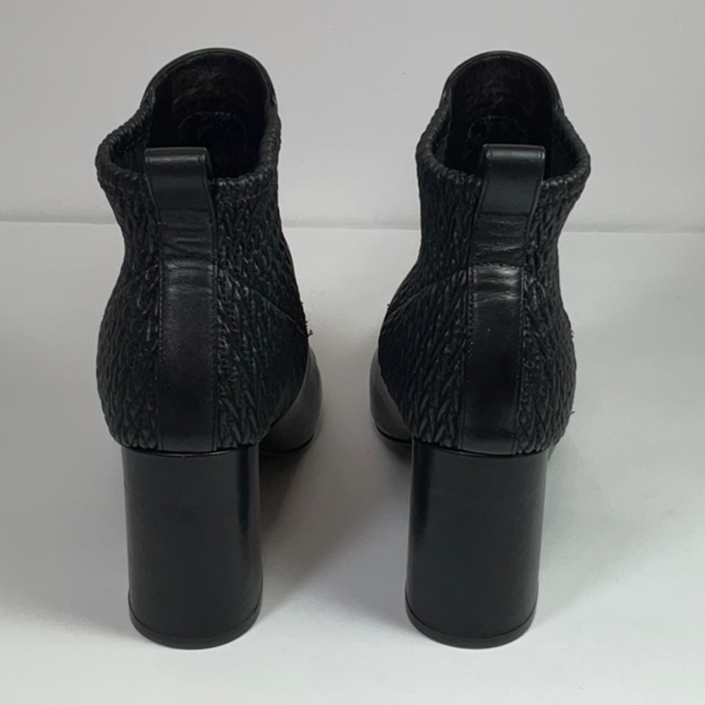 Cole Haan Aylin Leather Ruched Pointy Toe Bootie - Picture 5 of 10